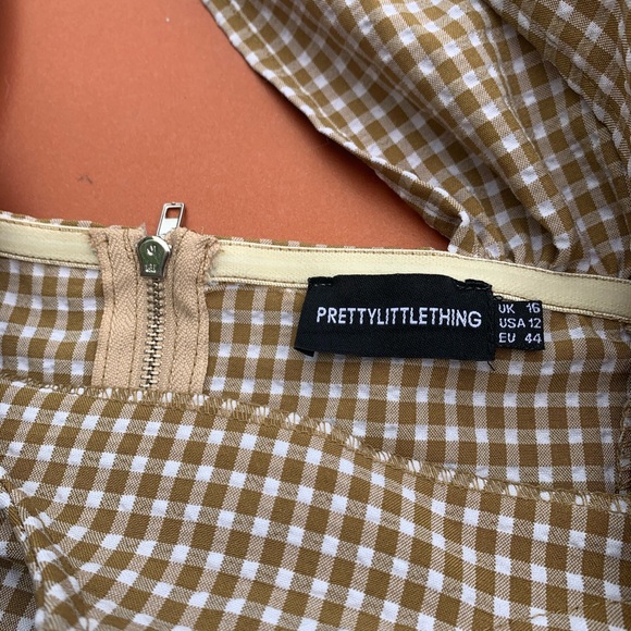 Strappy Gingham Bustier Top - Picture 4 of 4